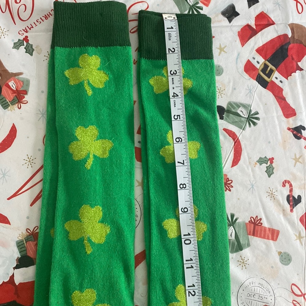 St. Patrick’s Day themed socks